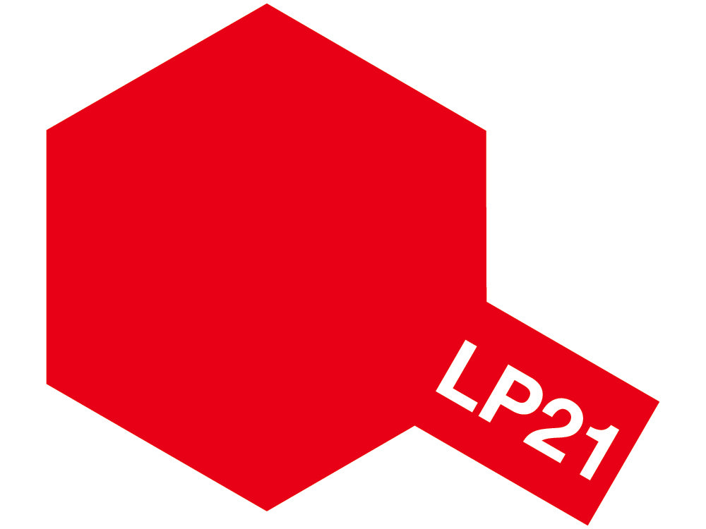 Lacquer Paint LP-21 Italian Red 10ml Bottle