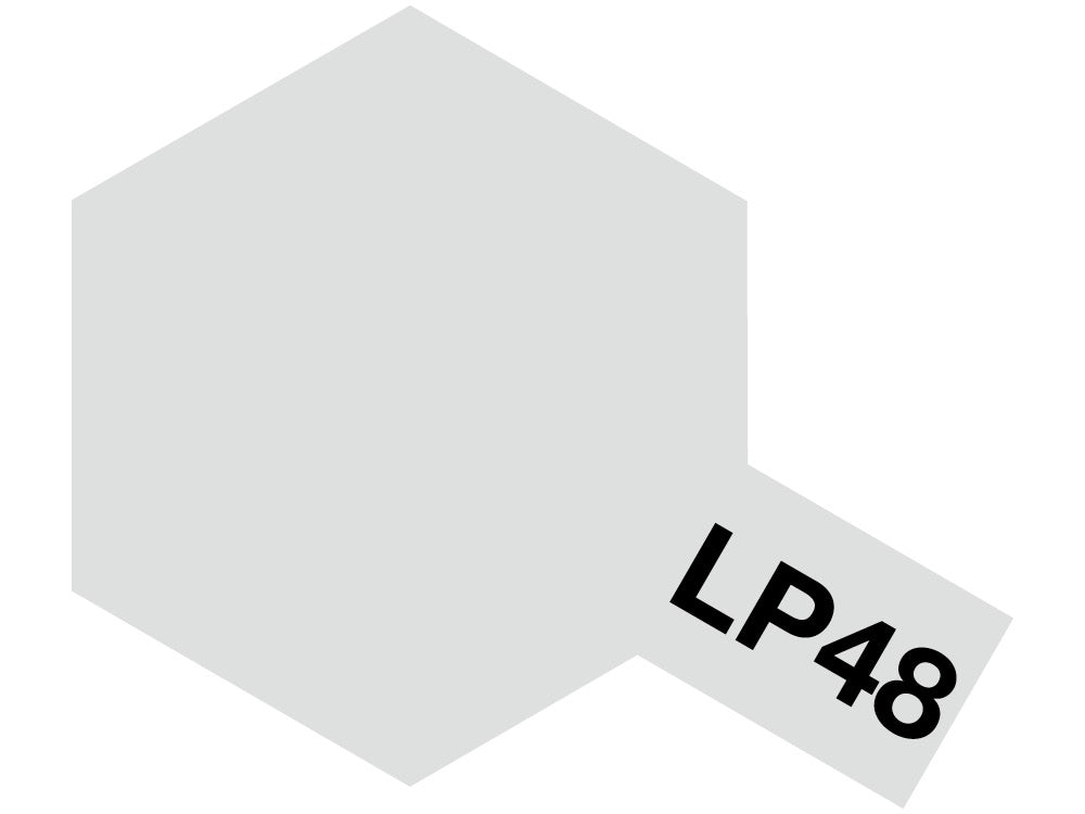 Lacquer Paint LP-48 Sparkling Silver 10ml Bottle