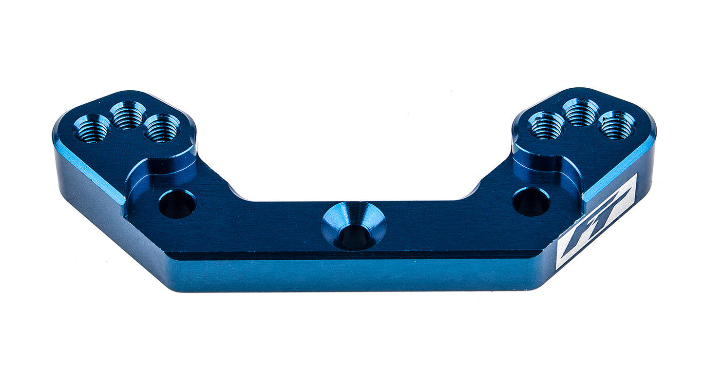 RC10B6.2 Factory Team Rear Ballstud Mount +2mm, Blue