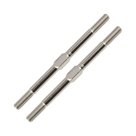 Turnbuckles, 3.5x58mm, Steel, Fits RC10B6, RC10T6, RC10SC6