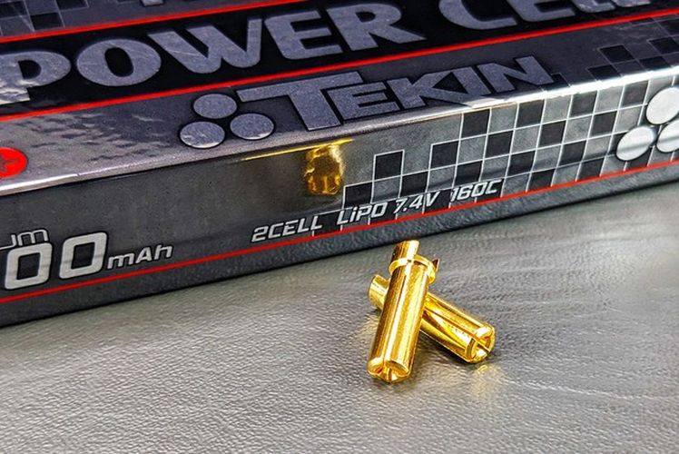 2S 6200mAh 160C Stick LCG 5mm Bullets Titanium LiPo