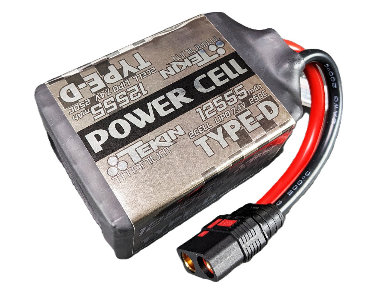 2S 12555mAh 250C Drag Pack QS8 LiPo